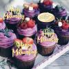 10 Pcs Happy Mother's Day Cupcake Toppers Gold Acrylic Mirror Cake Topper Engraved Cupcake Picks for DIY Cupcake Decoration (10, Gold) view 4
