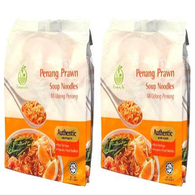 Asia Style Instant Noodles (2 PACKS, PENANG CURRY INSTANT NOODLES)