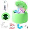 Dlindo Denture Cleaner Brush Dental Retainer Cleaning (Green) view 1