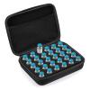 10ml Insulin Vial Refrigerator Storage Box with Mesh Bag Organizer for Small Medicines Bottles Injection Supplies(30 grids) view 1
