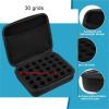 10ml Insulin Vial Refrigerator Storage Box with Mesh Bag Organizer for Small Medicines Bottles Injection Supplies(30 grids) view 2