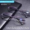 Dianaily Auto Focus Glasses Self Adjusting for Women Men, Intelligent Dual Focus Glasses Clearer Vision, Less Eye Strain (Brown,+2.0/200) view 2