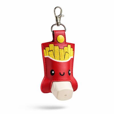 French Fries Inhaler Holder Key Fob