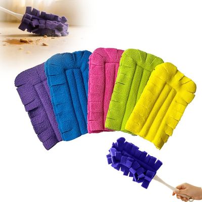 Air Duster Refills, Reusable Duster Refills, 5PC Washable Heavy Duty 360 Duster Refill Pads for Home, Blinds, Car, Pet Hair, Furniture, Fans