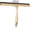 Stainless Steel Squeegee for Shower Doors, All-Purpose Shower Squeegee for Bathroom, Window and Car Glass, 10 Inches Brushed Gold view 1