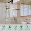 Stainless Steel Squeegee for Shower Doors, All-Purpose Shower Squeegee for Bathroom, Window and Car Glass, 10 Inches Brushed Gold view 3