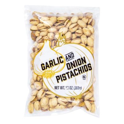 Garlic & Onion Pistachios 13 oz (369g) (13 oz, Garlic & Onion Pistachios)