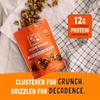 PBfit Protein Granola Clusters 10 Oz, Cocoa Drizzle, 12g Protein view 2