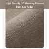 Curved Shower Mat Corner Shower Mat, Curved Bath Non Slip Fan-Shaped Outside 18x40inch view 4