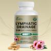 21-in-1 Liposome Lymphatic Drainage Supplements, 45 Day Supply, 4800mg Immune & Lymph System Support, 10:1 Concentrated Technology, Echinacea, Dandelion, Burdock, Bromelain, Calendula, 90 Capsules view 1