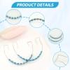Fake Braces, Temporary Tooth Decoration with Brackets & Wire, Removable Fake Braces Kit for Orthodontists to Explain, Dental Students to Practice, Brackets Falsos Para Dientes (Light Blue) view 3