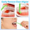 15Pack Fit for Invisalign Remover Tool,15Pack Aligner Removal Tool,5 Colors Clear Retainer Remover Tool,Bracket Remover For Invisible Braces. (ColorA) view 3