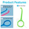 15Pack Fit for Invisalign Remover Tool,15Pack Aligner Removal Tool,5 Colors Clear Retainer Remover Tool,Bracket Remover For Invisible Braces. (ColorA) view 4
