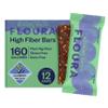 Floura Blueberry Matcha Fruit-Forward Fiber Bars High Fiber, Vegan, Gluten & Dairy Free, Low Calorie Healthy Snack Bars with Upcycled Produce for Gut Health [12 Pack] view 1