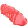 JTLB Paper Plates, 8Pcs Wedding Party Supplies with Lovely Love Design for Serving Candy Nuts at Buffets Dessert Tables (Red) view 2