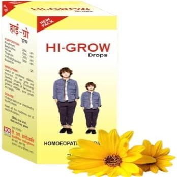 Pack of 1, Homeopathy Hi Grow Drops - 1.01Fl Oz / 30ml