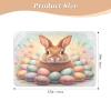CEBUGI 34 x 52Washable Underpads Heavy Absorbency Waterproof Incontinence Bed Pads Easter Bunny Pee Pads for Adults Kids and Baby view 4