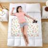 CEBUGI 34 x 52Washable Underpads Heavy Absorbency Waterproof Incontinence Bed Pads Eggs Flowers Pee Pads for Adults Kids and Baby view 2
