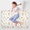 CEBUGI 34 x 52Washable Underpads Heavy Absorbency Waterproof Incontinence Bed Pads Eggs Flowers Pee Pads for Adults Kids and Baby view 3