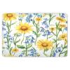 CEBUGI 34 x 52Washable Underpads Heavy Absorbency Waterproof Incontinence Bed Pads Watercolor Wildflowers Pee Pads for Adults Kids and Baby view 1