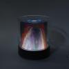 300ml Flame Aromatherapy Humidifier, Ultrasound Essential Oil Diffuser with Starry Night Light and Simulated Flame Effect for Bedroom Office Relaxation view 2