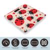 Ladybug Scale for Body Weight Accurate Digital Bathroom Scale Toughened Glass High Precision Scales Smart Weight Scales with Large LCD Backlight Display Weighing Machine view 3