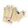 HYUEEWX 100Pcs Colorful Toothbrush Soft Bristle Charcoal Teeth Whitening Dental Oral Care(100Pcs Blue) view 3