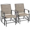 ZAVEROX Patio Glider Chair Set for Two view 1