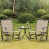 ZAVEROX Patio Glider Chair Set for Two view 2