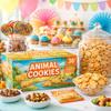 Animal Crackers Cookies, 36 Individually Wrapped Snack Packs, 2 oz Each, Bulk Pack for Kids Lunch Boxes (1 Pack) view 2