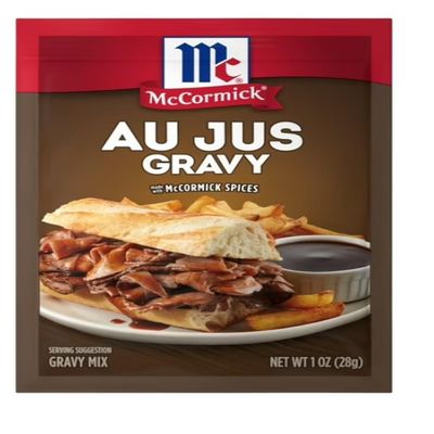 McCormick Seasoning & Rub Packets - set of 2 (Au Jus 1oz)
