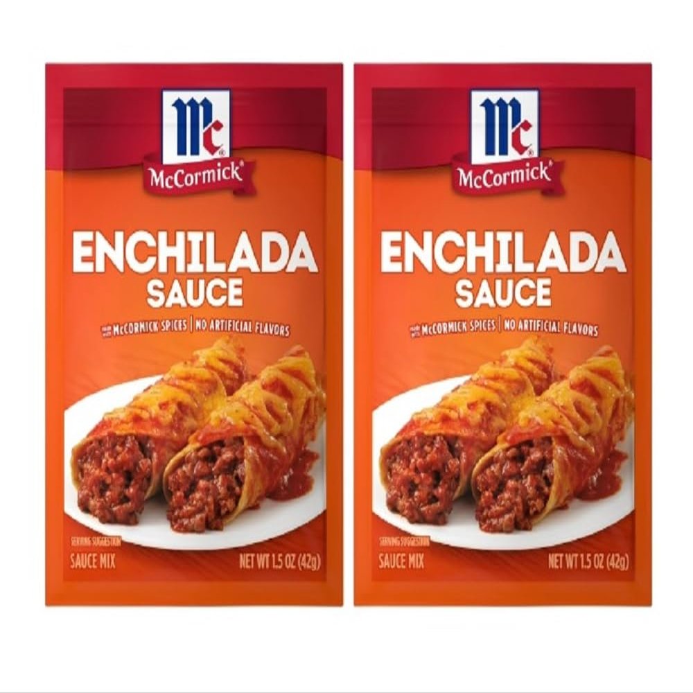 McCormick Seasoning & Rub Packets - set of 2 (Enchilada Sauce 1.5oz)