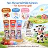 20 Milky Sip Flavored Straws, 4 Packs view 3