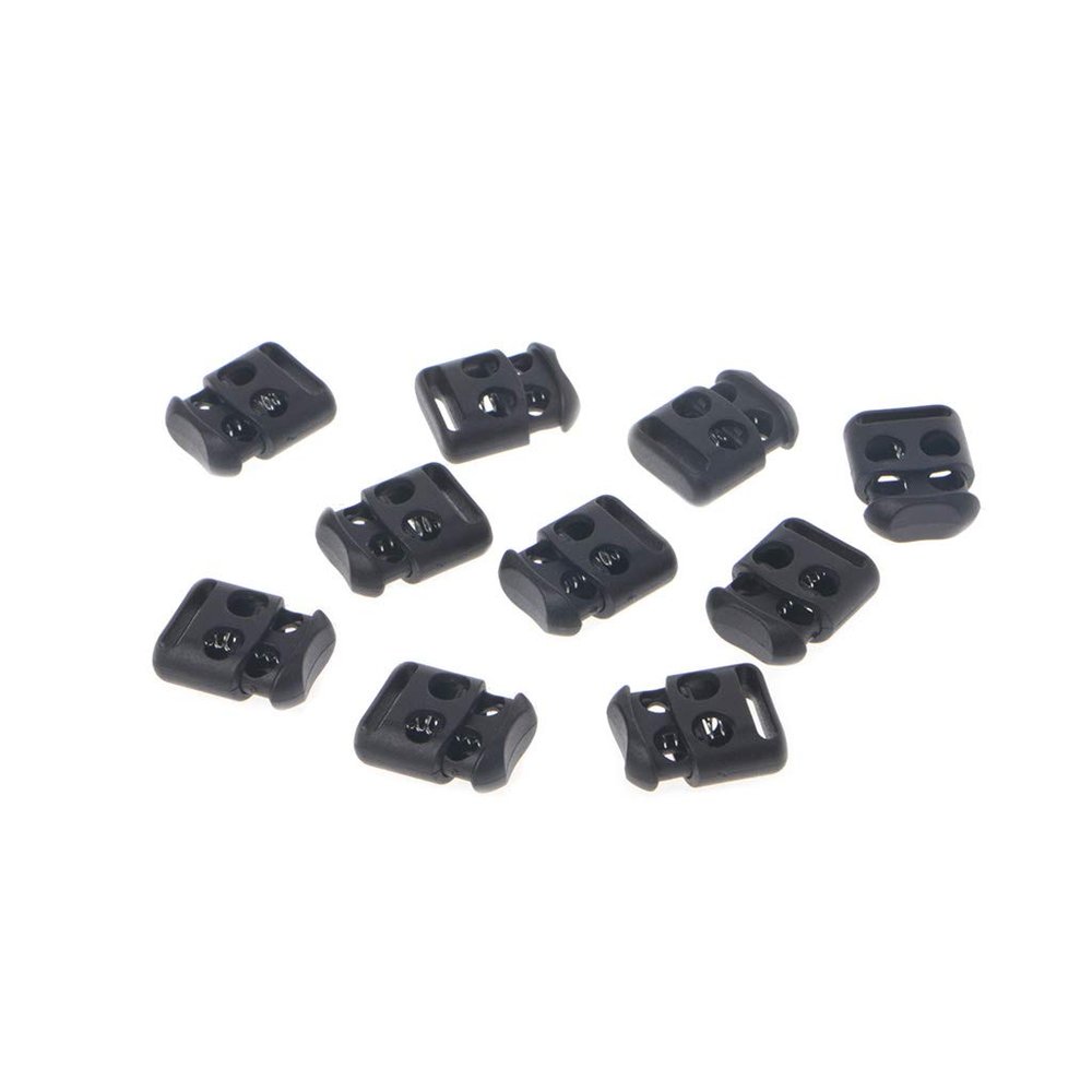 10 Pcs/Lot Shoelace Buckle Clip Stopper Rope Clip Clamp Cord Cable Luxury Crystal Shoe Clips