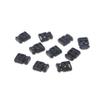 10 Pcs/Lot Shoelace Buckle Clip Stopper Rope Clip Clamp Cord Cable Luxury Crystal Shoe Clips view 1