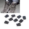 10 Pcs/Lot Shoelace Buckle Clip Stopper Rope Clip Clamp Cord Cable Luxury Crystal Shoe Clips view 4