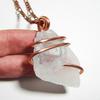 Raw Polished Celestite Angel Communication Faith Pendant, Throat Chakra, Reiki Jewelry, Baby Loss, Inner Peace, Intuition Prophecy #28 view 2