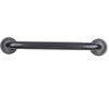 16-inch Textured Grab Bar for Bathtub and Shower, Oil Rubbed Bronze Finish, 1.25-Inch Diameter, Bathroom Toilet Saftey Hand Rail, Wall-Mounted, Great for Towel Holder/Stair Handrail view 4