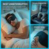 2026 New Sleep Headphones Pro | Built-in White Noise Sleep Mask,75g Ultra-Light Bluetooth Eye Mask for All Face Shapes, Zero-Pressure Fit, Breathable Bamboo, 100% Blackout for Deep Sleep & Travel view 2