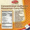 Atina Ready-to-Cook Paste, Original Thai Taste, Concentrated, Gluten Free, No Preservatives, 3.17 oz (3.17 Ounce (Pack of 3), Massaman Curry) view 2