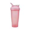 Brrnoo Protein Shaker Bottle, Water with Loop Shaker Balls Leak Proof 20oz Protein for Pre Workout Outdoor Sports Gym Fitness (Pink) view 1