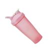 Brrnoo Protein Shaker Bottle, Water with Loop Shaker Balls Leak Proof 20oz Protein for Pre Workout Outdoor Sports Gym Fitness (Pink) view 4