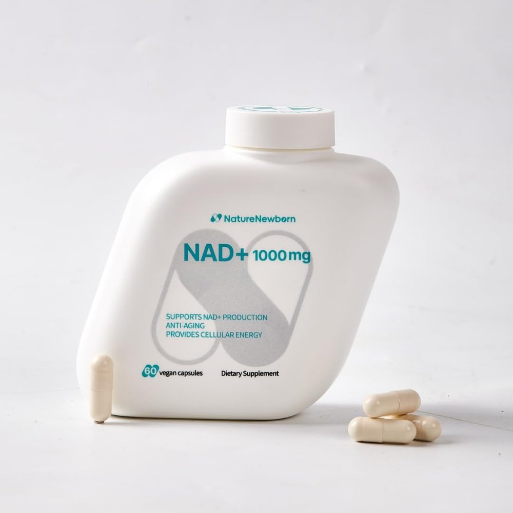 NATURENEWBORN NAD+ Supplement 1000mg with Ca-AKG and Resveratrol