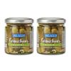 DeLallo Cornichons, Mini Pickled Gherkins, Bright Tangy Flavor, Crunchy Texture, Gourmet Charcuterie Snack, Made in Small Batches, Vegan, Non-GMO, Kosher, 7.1 oz Jar, (2 Pack) view 1