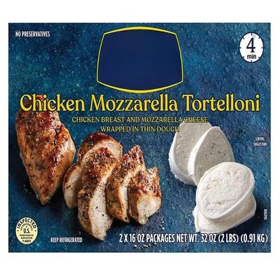 Chicken Mozzarella Tortelloni, There is an art of blending the best cheeses. Some cheeses give a wonderful creamy texture, and others bring the perfect balance of flavor. [ 32 oz, 2 lb ]