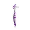 HYUEEWX 1Pcs Denture Brush Toothbrush Dual Delicate Heads Teeth Braces Oral Cleaning for Men Or Women Dedicated Brighten(Purple) view 1