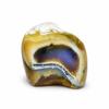 Yellow Dendritic Opal Blue Chalcedony and Honey Opal Freeform | Insight & Balance Stone view 1