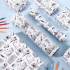 100 Sheets Books Tissue Paper for Gift Bags Vintage Bookshelf Coffee Plants Pens Printed Tissue Paper for Book Lover Back to School Party DIY Craft Supplies, 20 14 Inches view 3