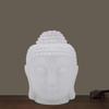 Buddha Head Ceramic Tea Light Holder,Aromatherapy Diffusers for Essential Oil Burner Incense Diffuser Candle Holder for Spa Yoga Meditation,Porcelain Zen Garden Yoga Meditation view 4