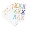 90 Pack Bunny Stickers for Kids, Cute Floral Rabbit Stickers for Classroom Rewards, Preschool Activities, Party Favors, Scrapbook Crafts, 2 Inch view 1
